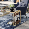 modern marble table living room creative square table